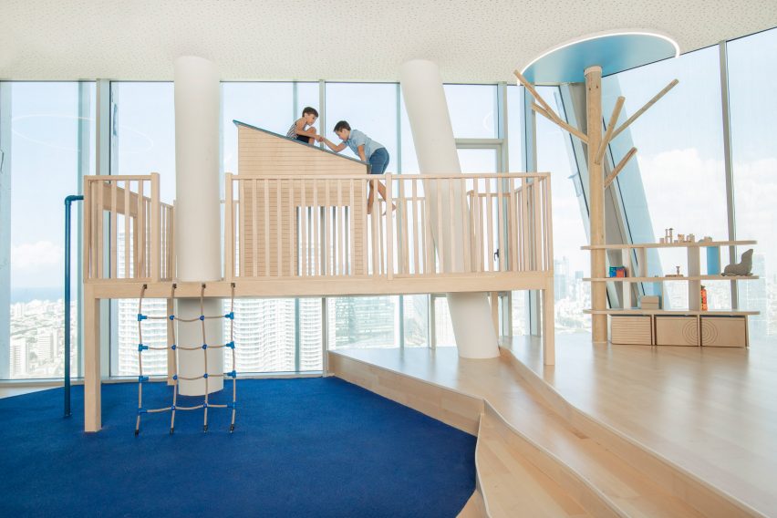 Indoor playground in Tel Aviv designed by Sarit Shani Hay