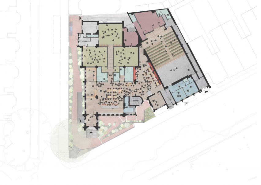Plans for Jacksons Lane by Citizens Design Bureau