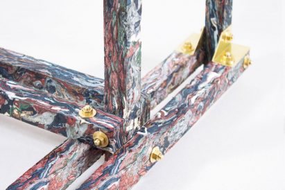 Structural Skin by Jorge Penadés is a project turning waste leather into furniture