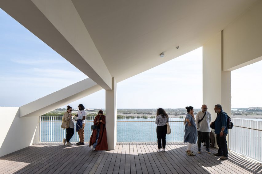 Kalba Ice Factory arts venue in Sharjah, UAE, by 51-1 Arquitectos