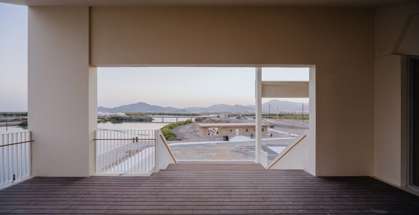 Kalba Ice Factory arts venue in Sharjah, UAE, by 51-1 Arquitectos