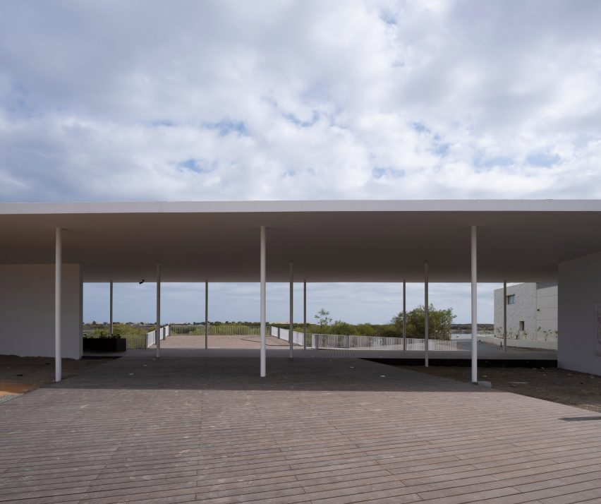 Kalba Ice Factory arts venue in Sharjah, UAE, by 51-1 Arquitectos