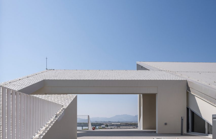 Kalba Ice Factory arts venue in Sharjah, UAE, by 51-1 Arquitectos
