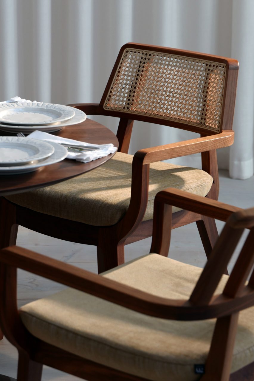Kaya chairs by Morgan Furniture