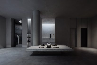 Interior of the Khaite store