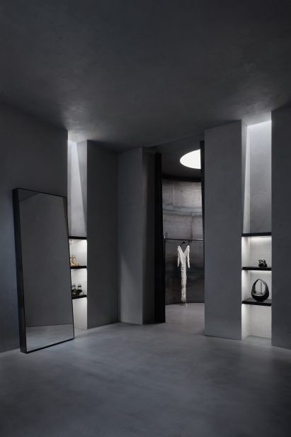 Interior image of the Khaite store in SoHo