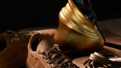 Kim Jones has designed a bottle, decanter and pair of trainers for drinks brand Hennessy.