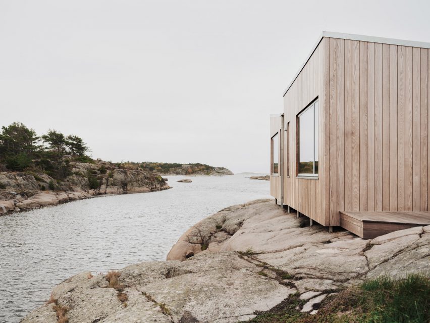 Exterior of Kjerringholmen in Norway by Line Solgaard Arkitekter