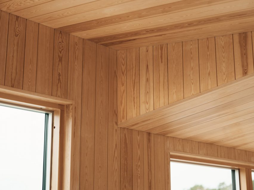 Interior of Kjerringholmen in Norway by Line Solgaard Arkitekter