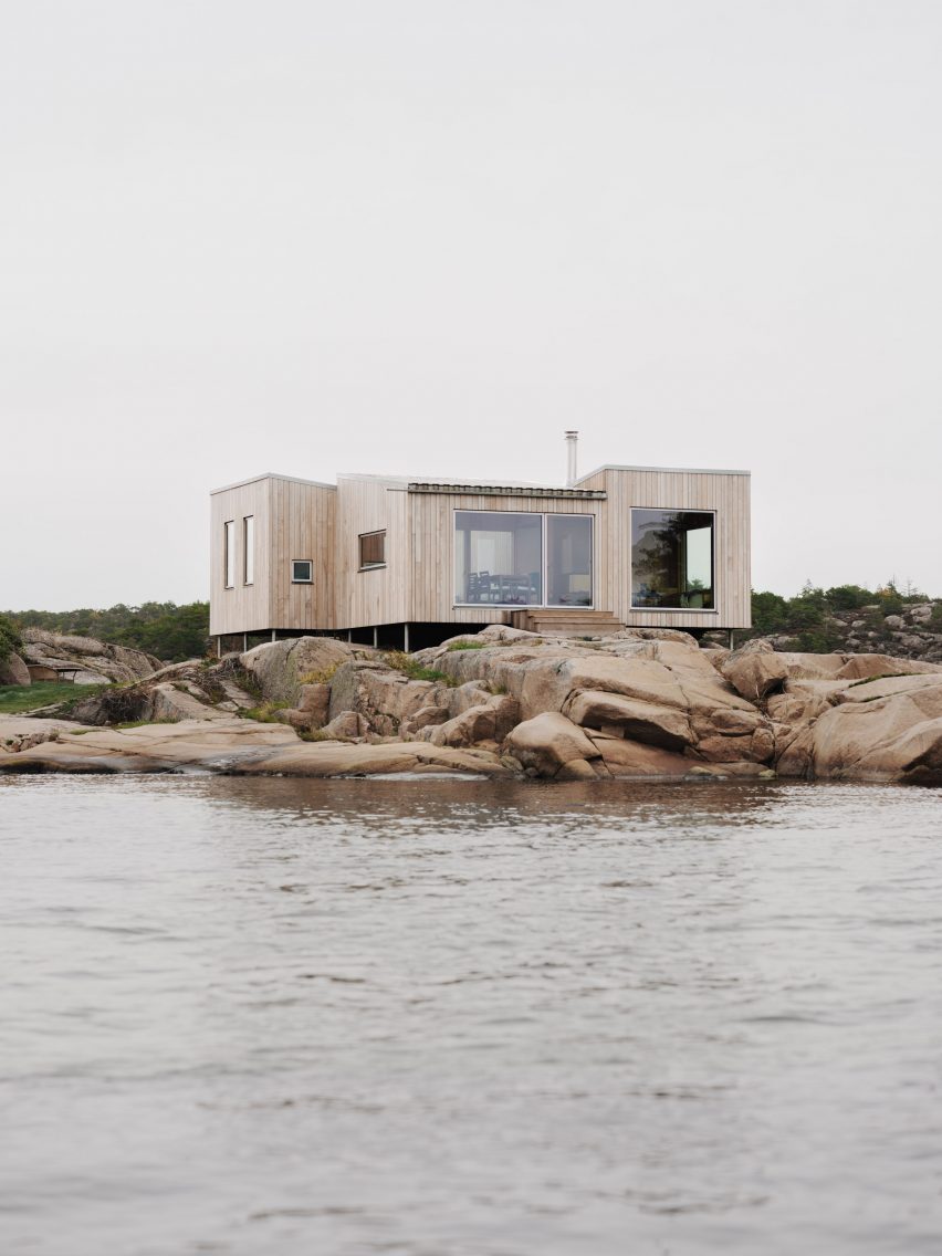 Exterior of Kjerringholmen in Norway by Line Solgaard Arkitekter