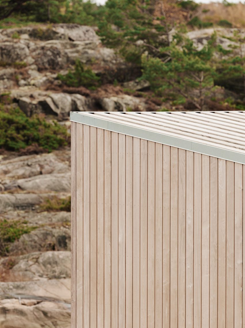 Exterior of Kjerringholmen in Norway by Line Solgaard Arkitekter