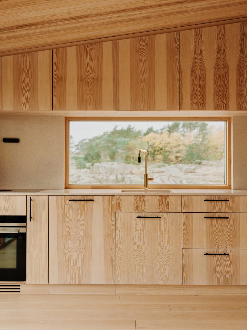 Interior of Kjerringholmen in Norway by Line Solgaard Arkitekter