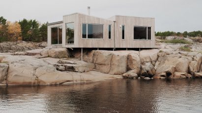 Exterior of Kjerringholmen in Norway by Line Solgaard Arkitekter