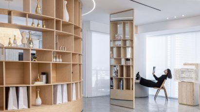 KOT Architects creates “cosy and inviting” showroom for Dior