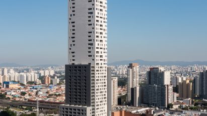 Skyscraper from the side