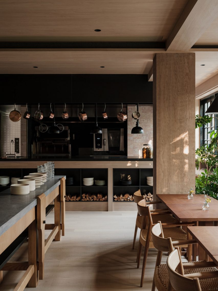 Gaga's Coast restaurant in Shanghai designed by Linehouse
