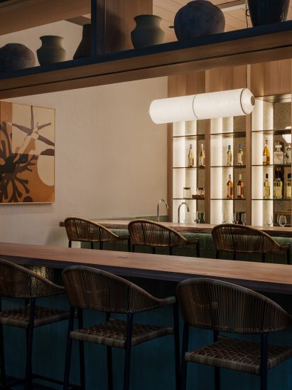 Bar in Gaga's Coast restaurant