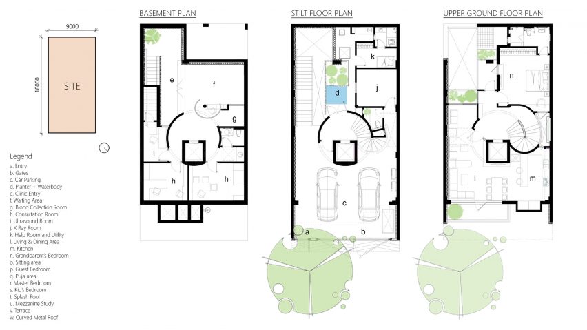 Lower ground floor plan