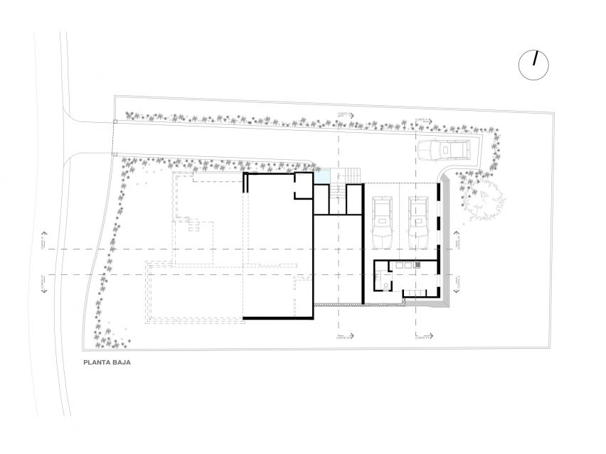 Lower floor plan