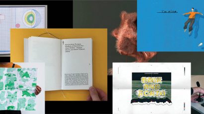 Graphic deisgn works by Central Saint Martins's students