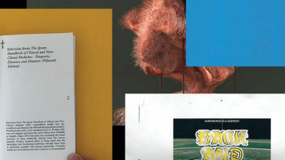 Graphic deisgn works by Central Saint Martins's students