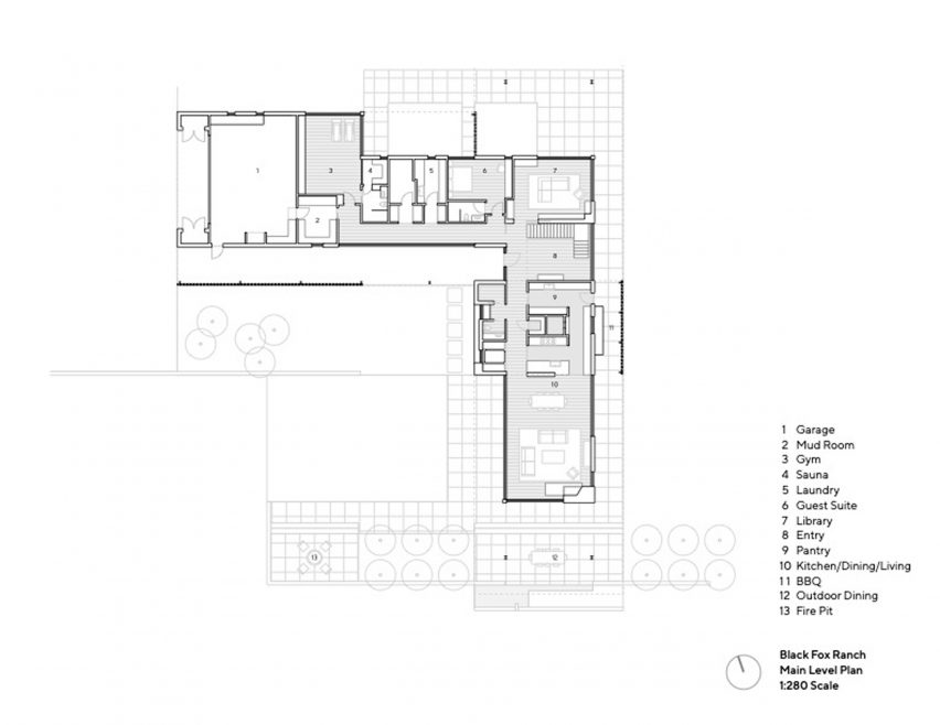 Main floor plan