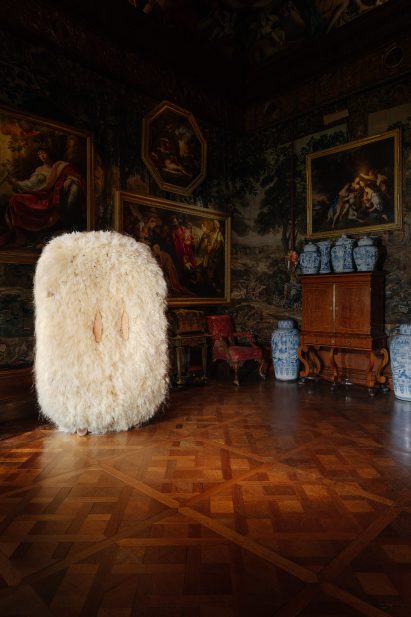 Fluffy wardrobe by Fernando Laposse