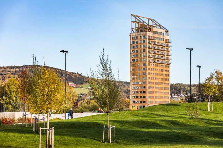Mjøstårnet by Voll Arkitekter