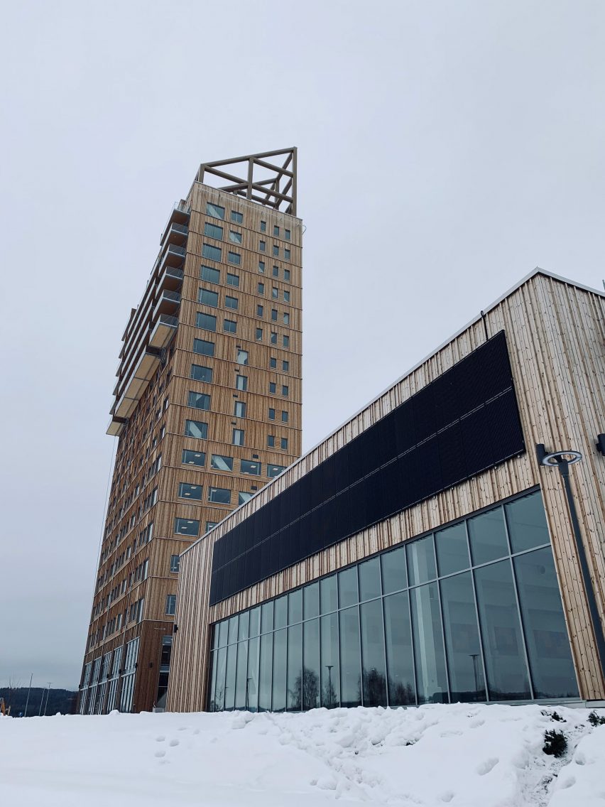 Mjøstårnet by Voll Arkitekter