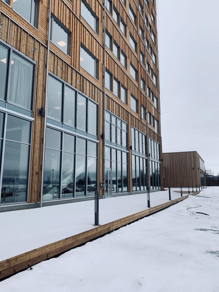 Mjøstårnet by Voll Arkitekter