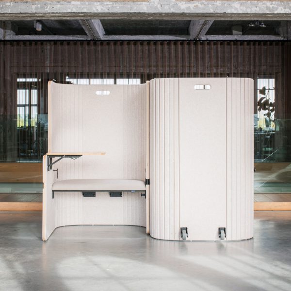 Two Mono study pods by Bogaerts