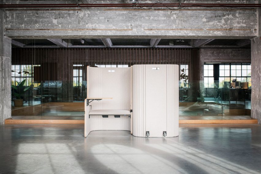 Two Mono study pods by Bogaerts
