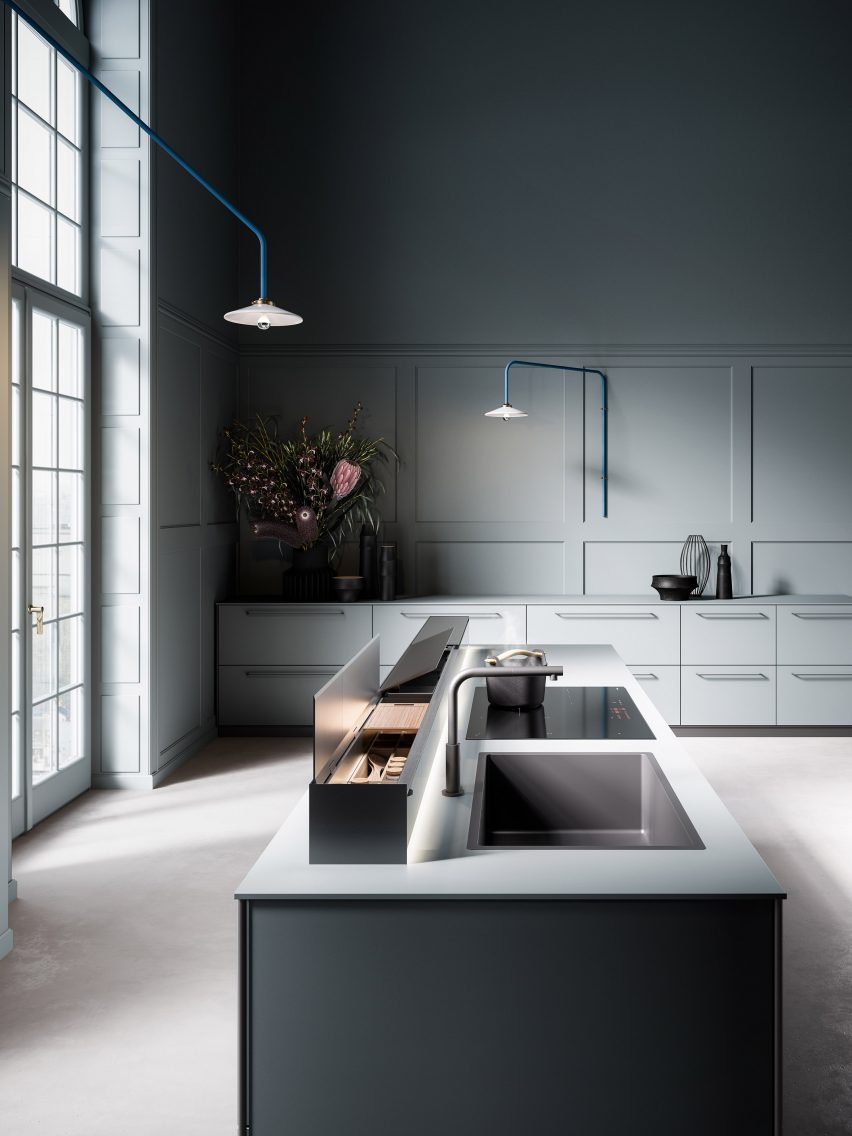 Monolith extractor hood by Falmec