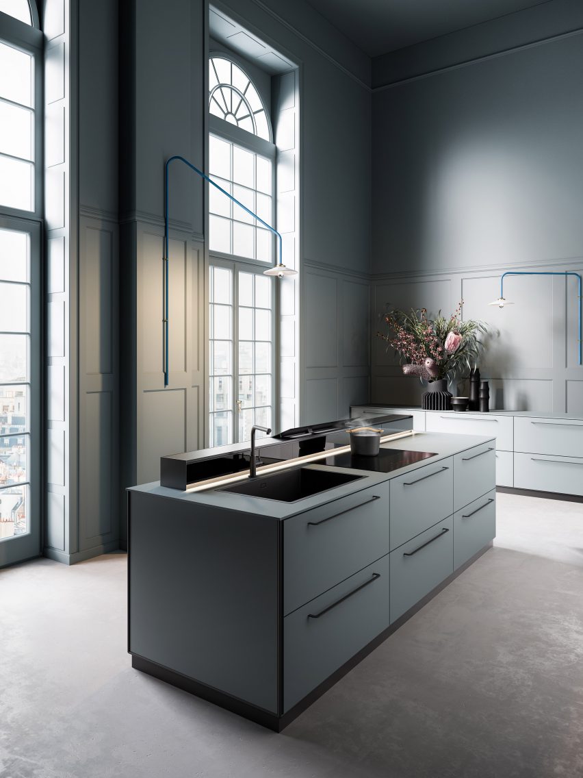 Monolith extractor hood by Falmec