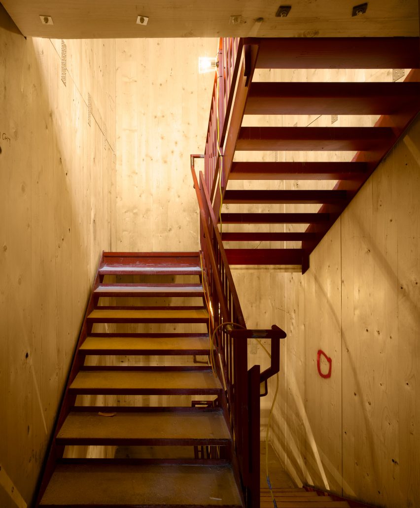 Interior of Murray Grove by Waugh Thistleton