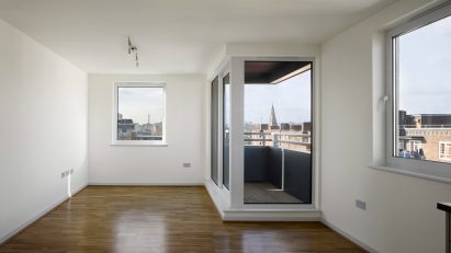 Interior of housing in London