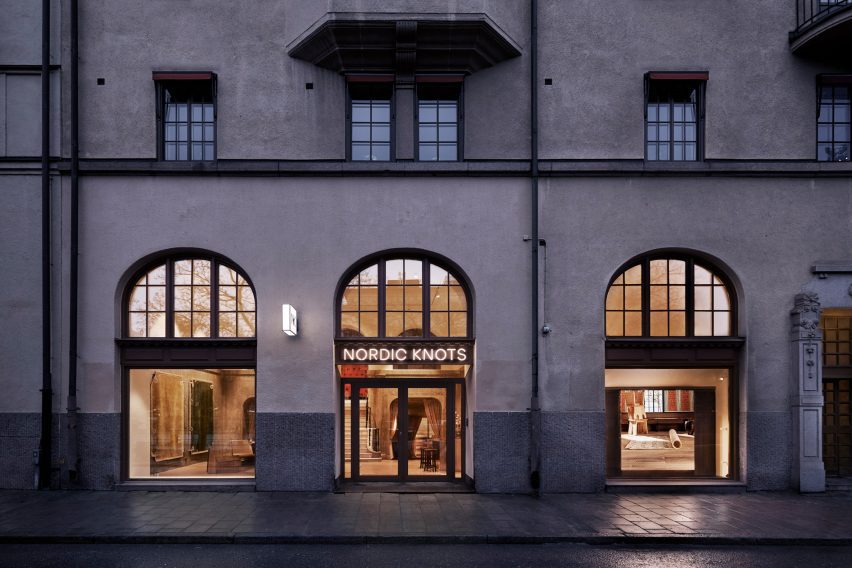 Nordic Knots showroom by Studio Giancarlo Valle