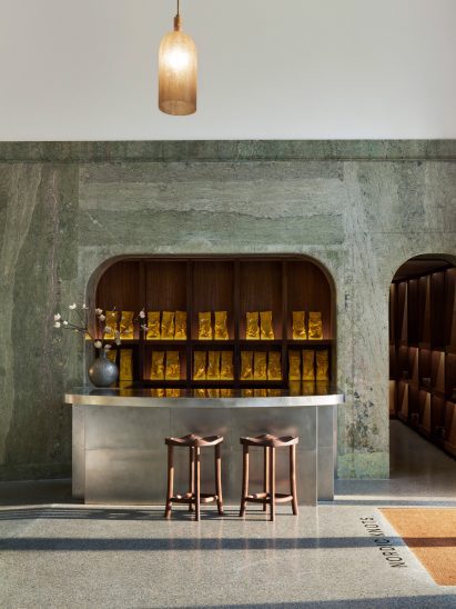 Studio Giancarlo Valle created a Stockholm showroom