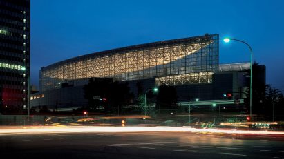 Exterior of Tokyo International Forum