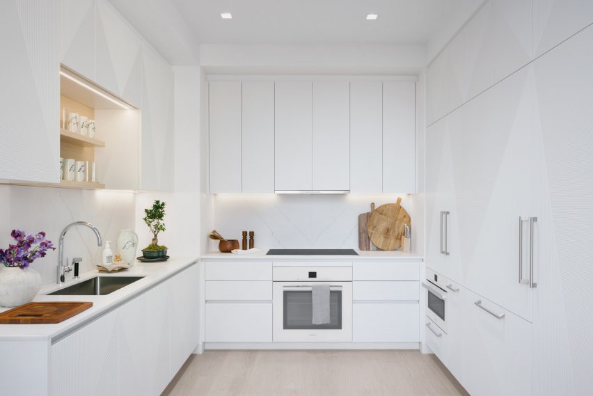 One wall street residential interiors