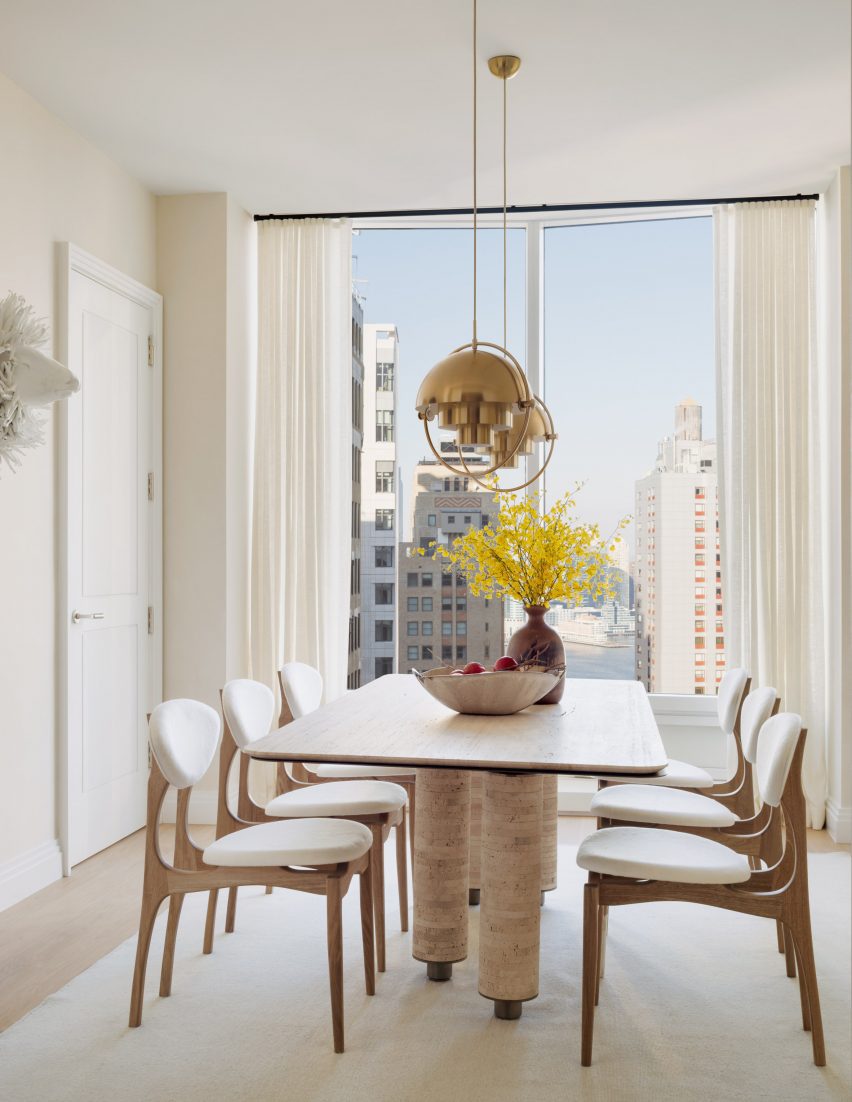 One wall street residential interiors
