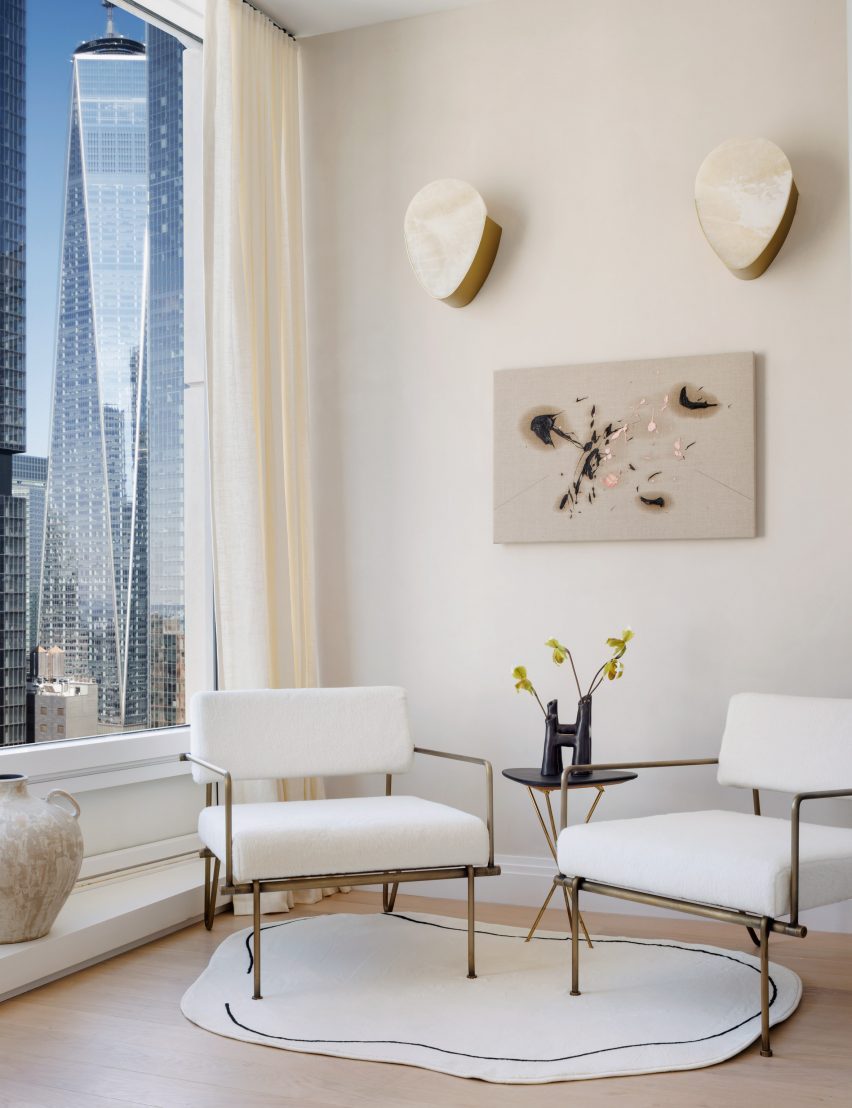 One wall street residential interiors