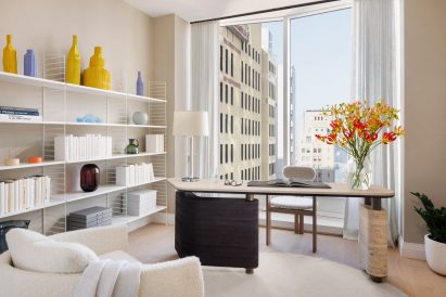 Office with Lower Manhattan view