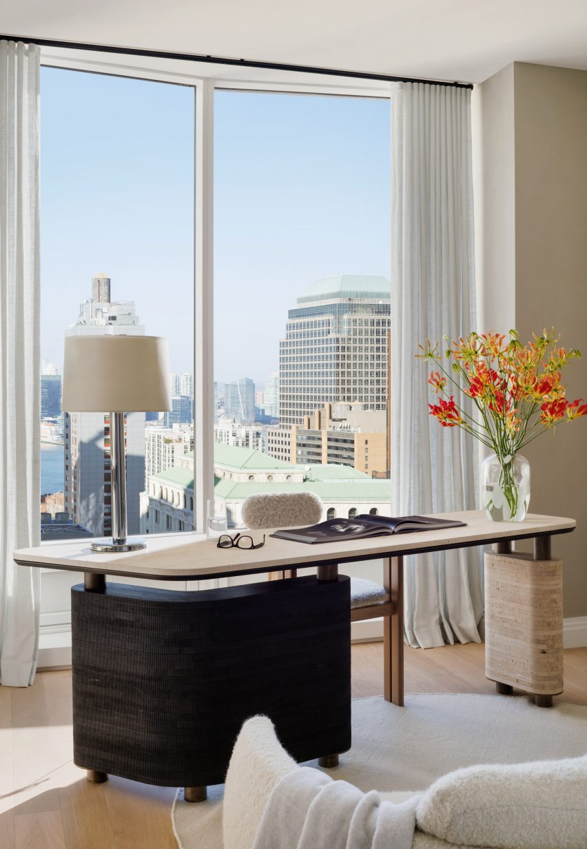 One wall street residential interiors