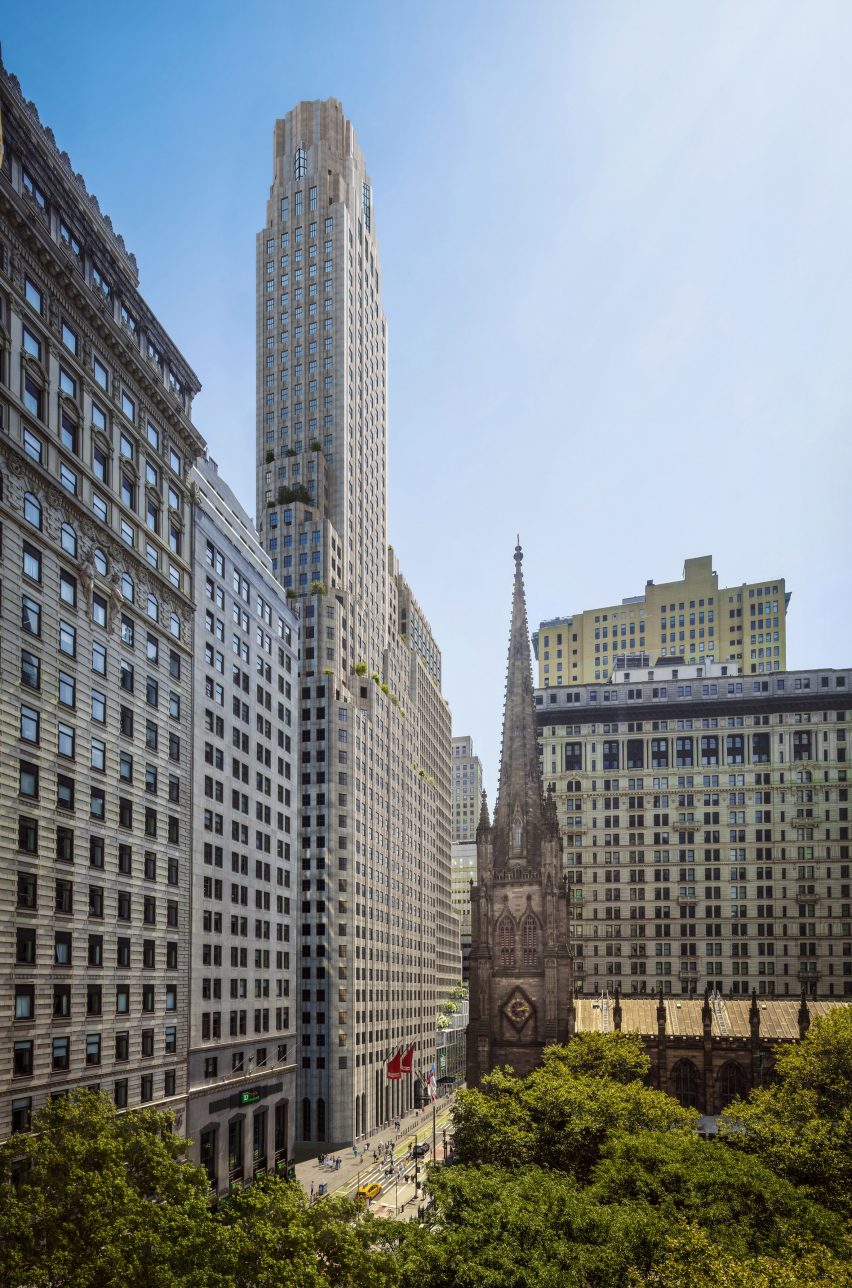 One Wall Street art deco skyscraper