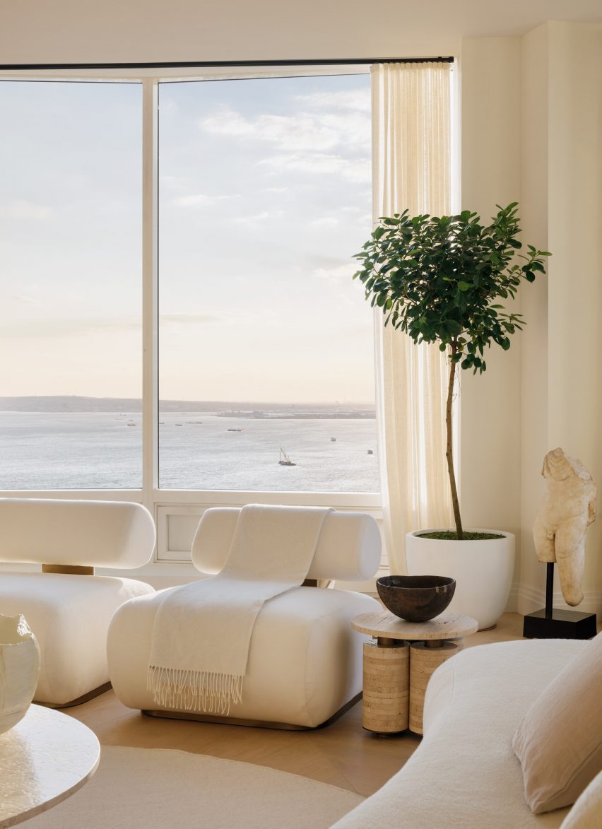 One wall street residential interiors
