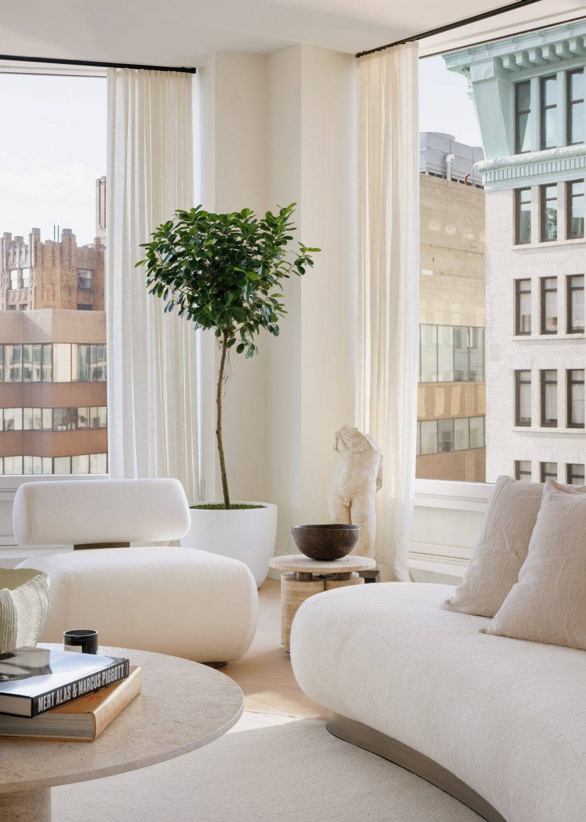 One wall street residential interiors