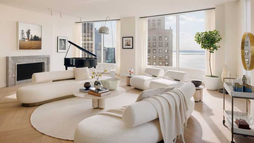 Model residence at One Wall Street