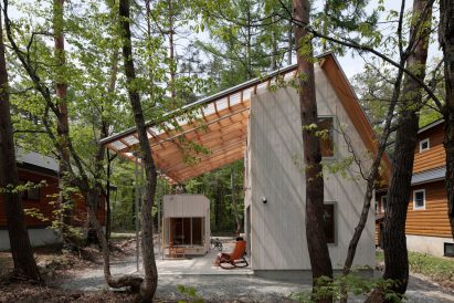 Villa in Hakuba, Japan, by Naka Studio