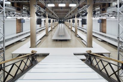 Photo of the set at the Miu Miu show